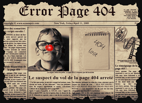 Erreur, page 404 - Les CG de Paloprisk - Groupez.net