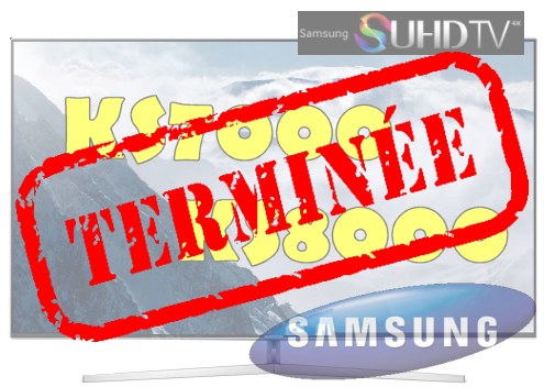 Commande Groupée Samsung UHD Séries JU7000/JU7500