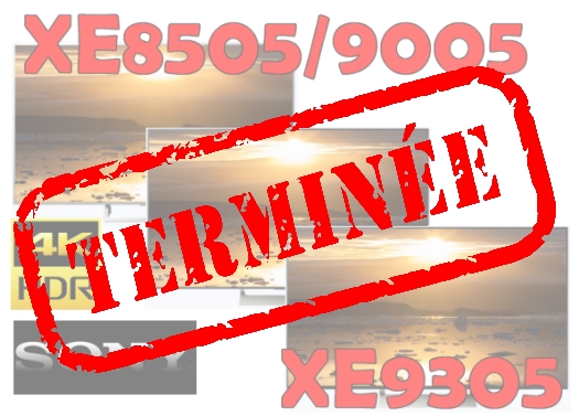 Sony UHD XE8505 XE9005 XE9305- Commandes Groupées