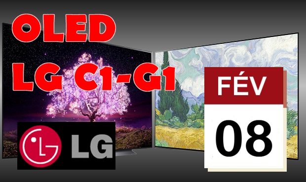 Commande Groupée CG TV LG OLED C1 G1 2021 