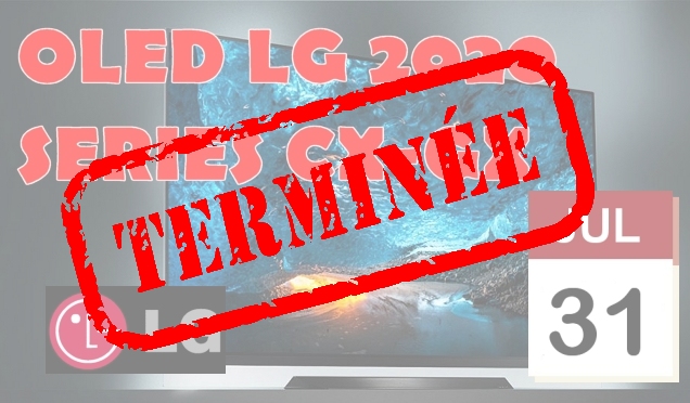 Commande Groupée CG TV LG OLED CX GX 2020