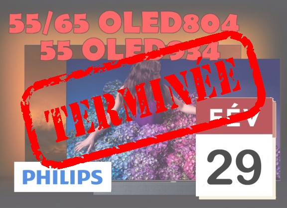 Philips OLED 4K OLED 804 OLED 934- Commandes Groupées