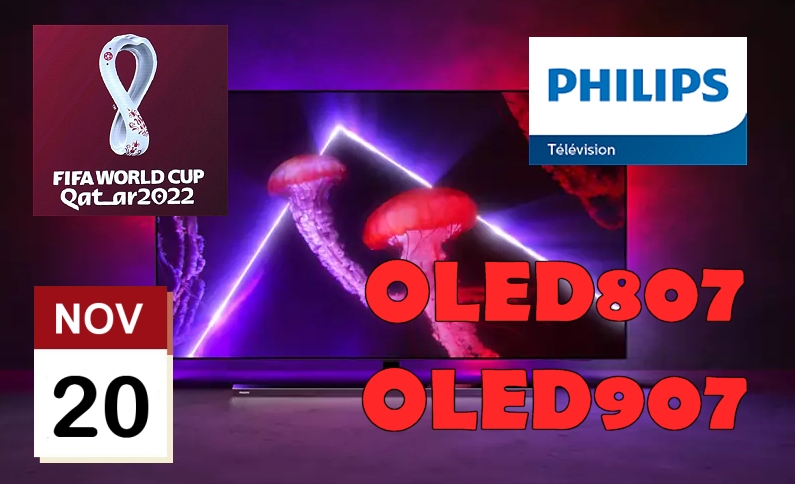 Philips 4K OLED 807 907 - Commandes Groupées